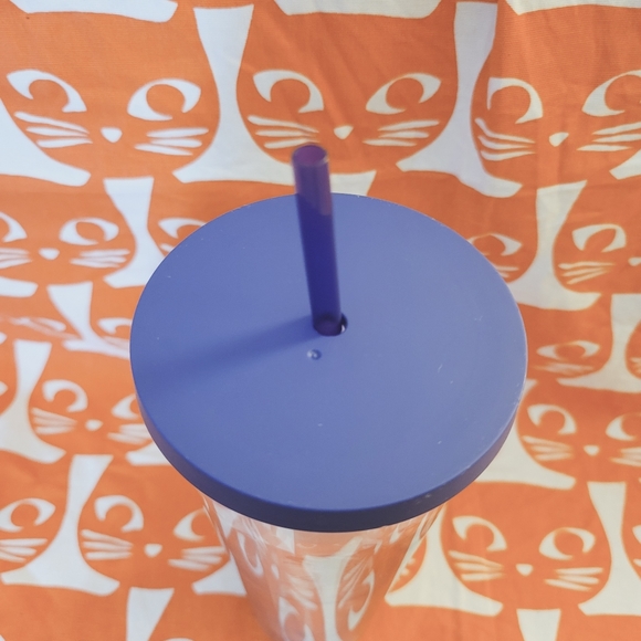 STARBUCKS 2017 PURPLE FLORAL SPRING Venti tumbler New unused! Rare - Picture 7 of 11